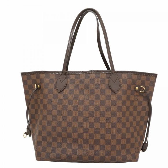 Louis Vuitton Damier Neverfull MM Ebene Tote Bag N51105  Women's - Picture 1 of 16